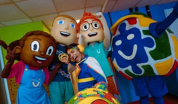 Mascotes e Super TEA