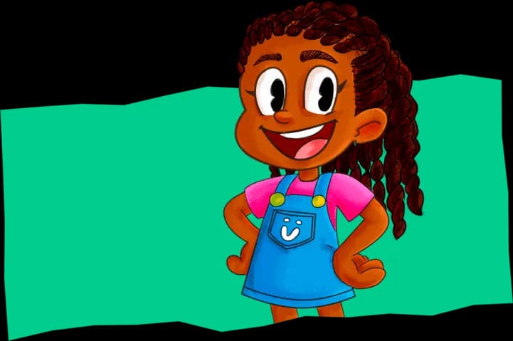 Danda, a mente curiosa da Turminha da Inclusão