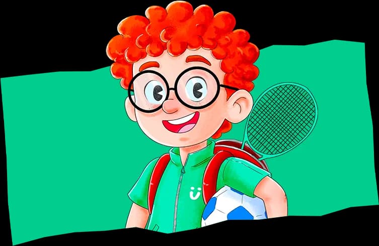 Nando, o esportista da Turminha da Inclusão