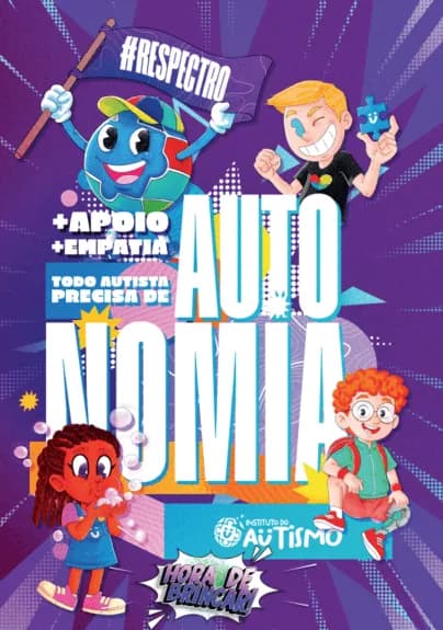 Capa da revistinha Autonomia